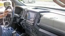 2021 Nissan Frontier Spy Shots Interior