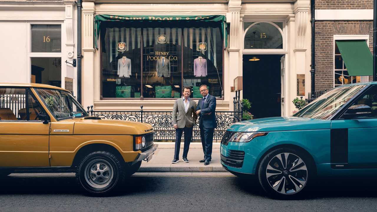 Range Rover, per i 50 anni un tessuto esclusivo Henry Poole