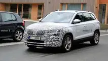 Skoda Karoq restyling, fotos espía