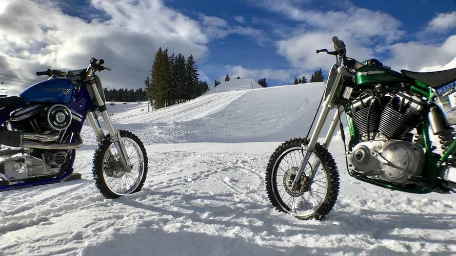 Harley-Davidson se inventa una competición sobre nieve en los X Games