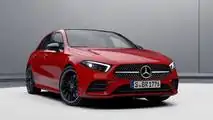 2018 Mercedes A-Class hatchback with Night Package