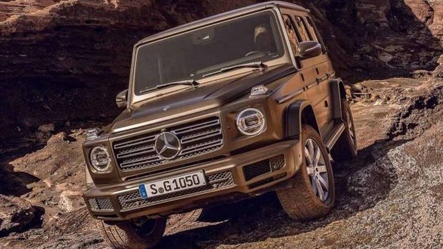 2019 Mercedes G-Class leaked official image