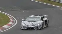 Lamborghini Aventador SV Jota 2019 fotos espía