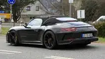 Porsche 911 Speedster Spy Photos