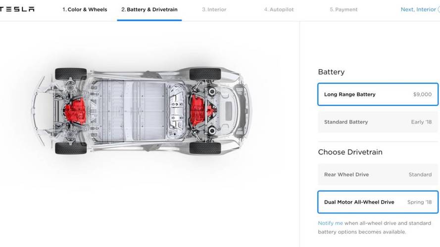 Tesla Model 3 Çift Motor