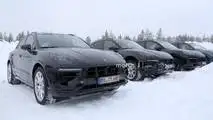 2019 Porsche Macan facelift spy photo