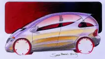 Mercedes A-Klasse: Eine Idee nimmt Gestalt an