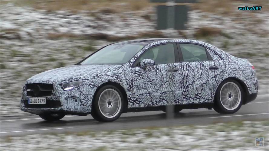 Mercedes-Benz A-Class Sedan spy photo