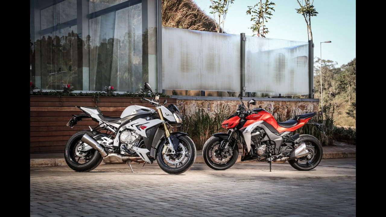 Avaliação: BMW S1000 R e Kawasaki Z1000, as supernakeds em ação!