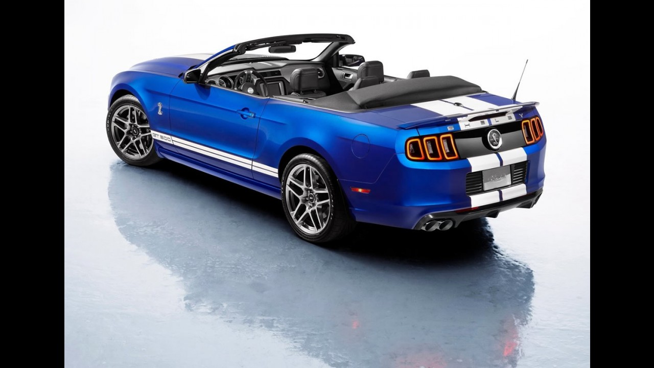 Salão de Chicago: Ford Mustang Shelby GT500 Conversível 2013
