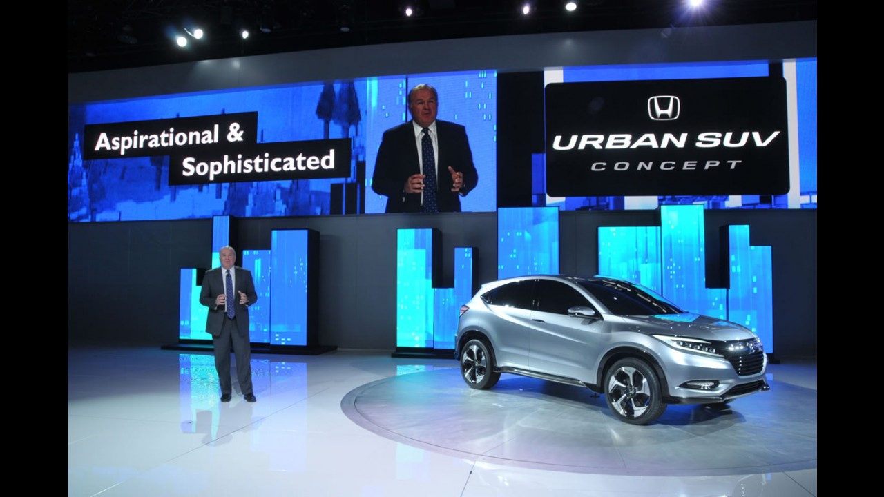 Honda Urban SUV Concept é revelado oficialmente em Detroit - Utilitário chega em 2015 ao Brasil