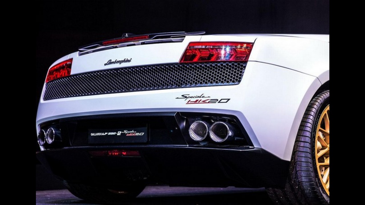 Lamborghini Gallardo ganha série especial em Hong Kong