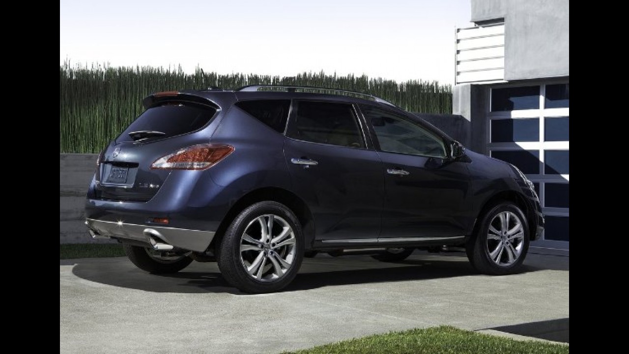 Nissan Murano 2011 ganha leve mudança visual e novo acabamento