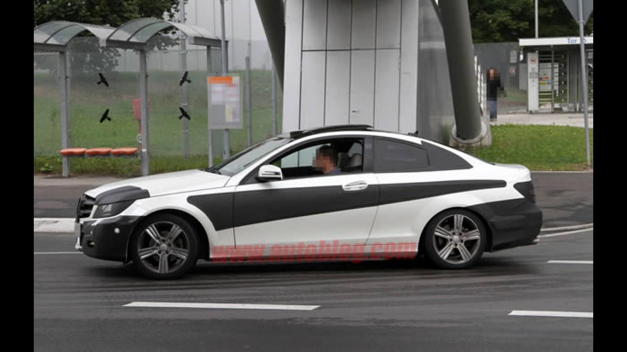 Flagra: Novo Mercedes Classe C Coupé