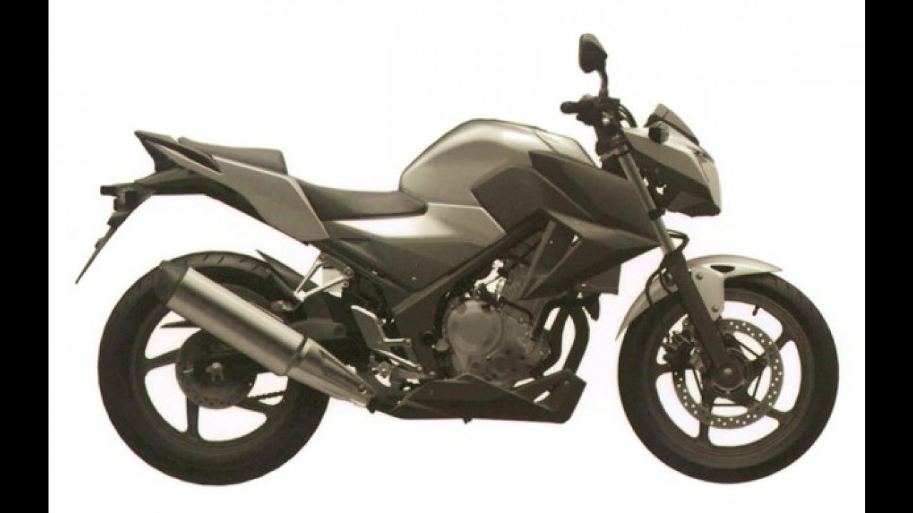 Segredo: possível Honda CBR 300R naked surge em registro de patentes
