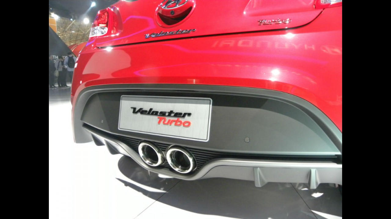 Salão SP: Hyundai apresenta Veloster Turbo de 204 cv e Novo Genesis