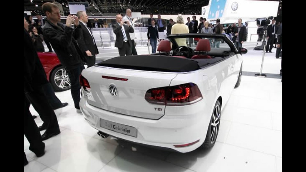 Salão de Genebra: VW Golf Conversível ao vivo