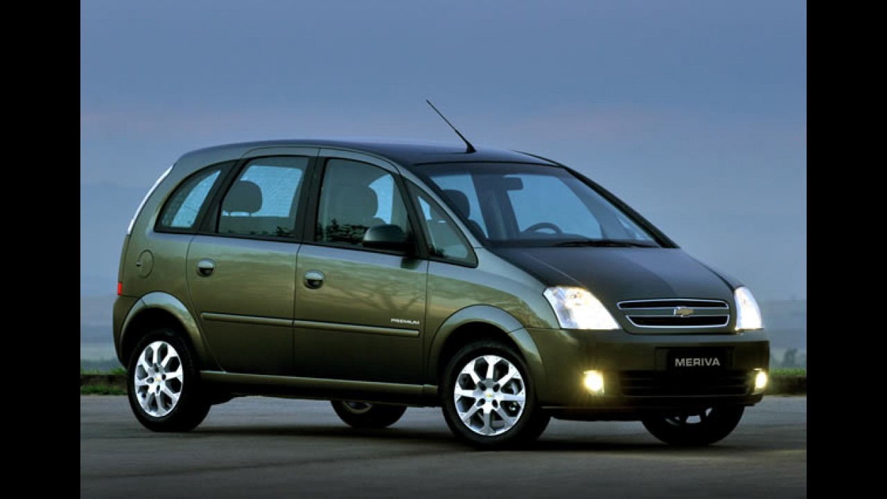 Chevrolet Meriva 2011 - Versão Premium ganha rodas esportivas e som integrado