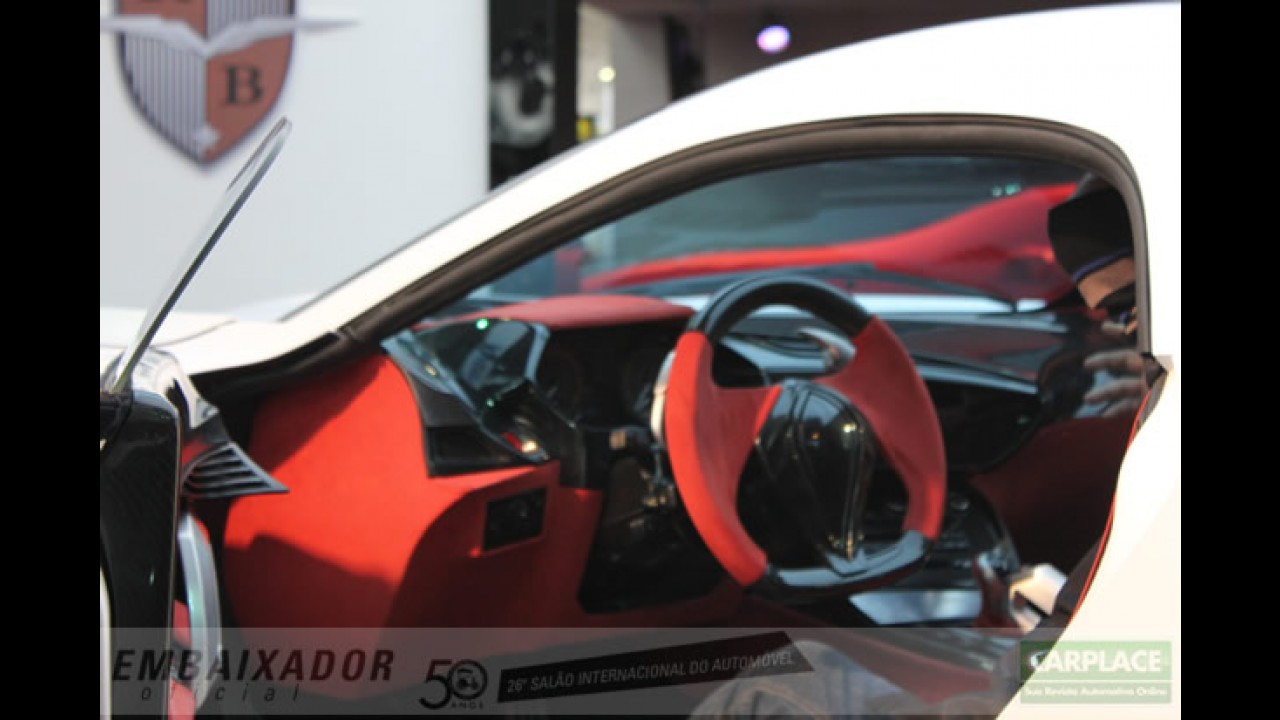 Vorax - Fotos do superesportivo brasileiro no Salão do Automóvel