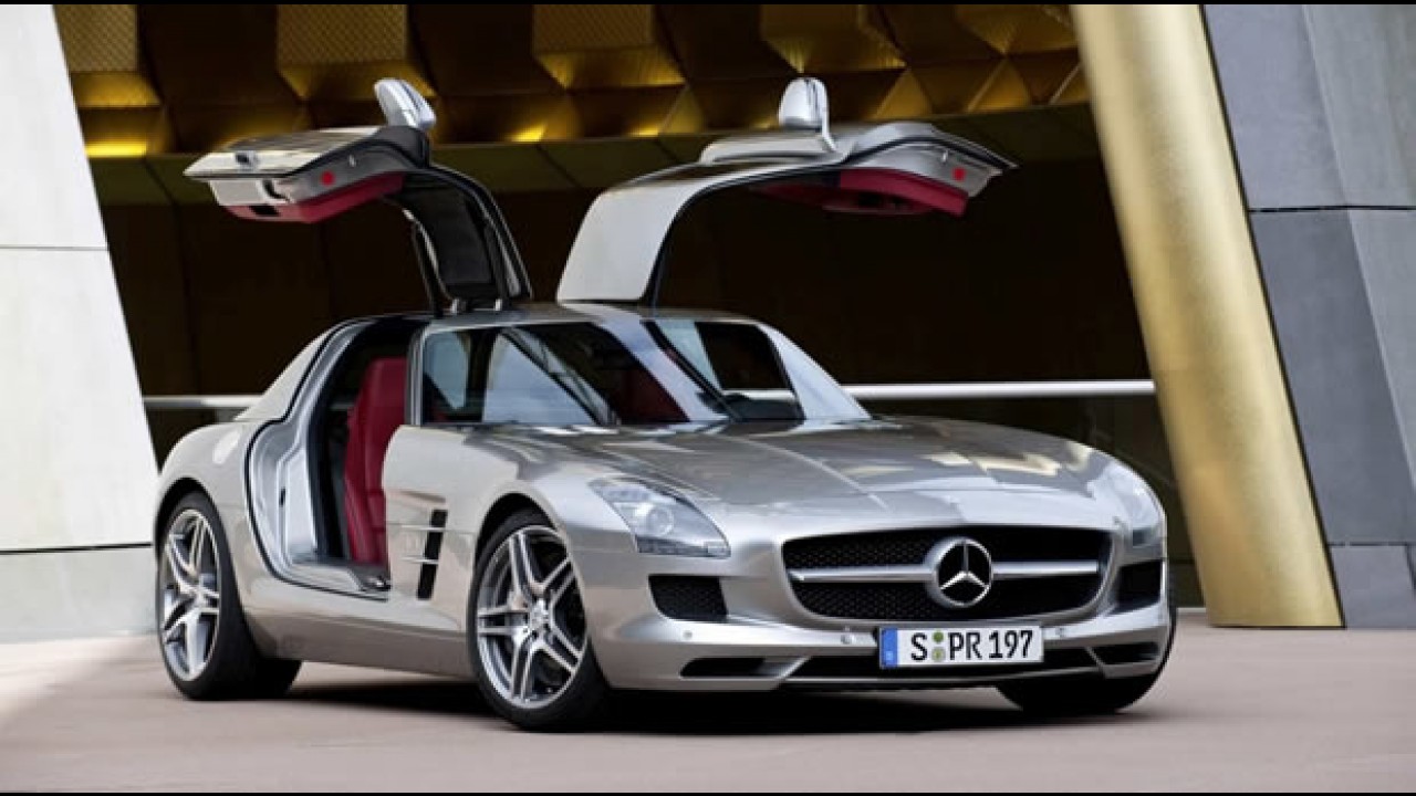Mercedes SLS é escolhido como "carro europeu mais atraente"