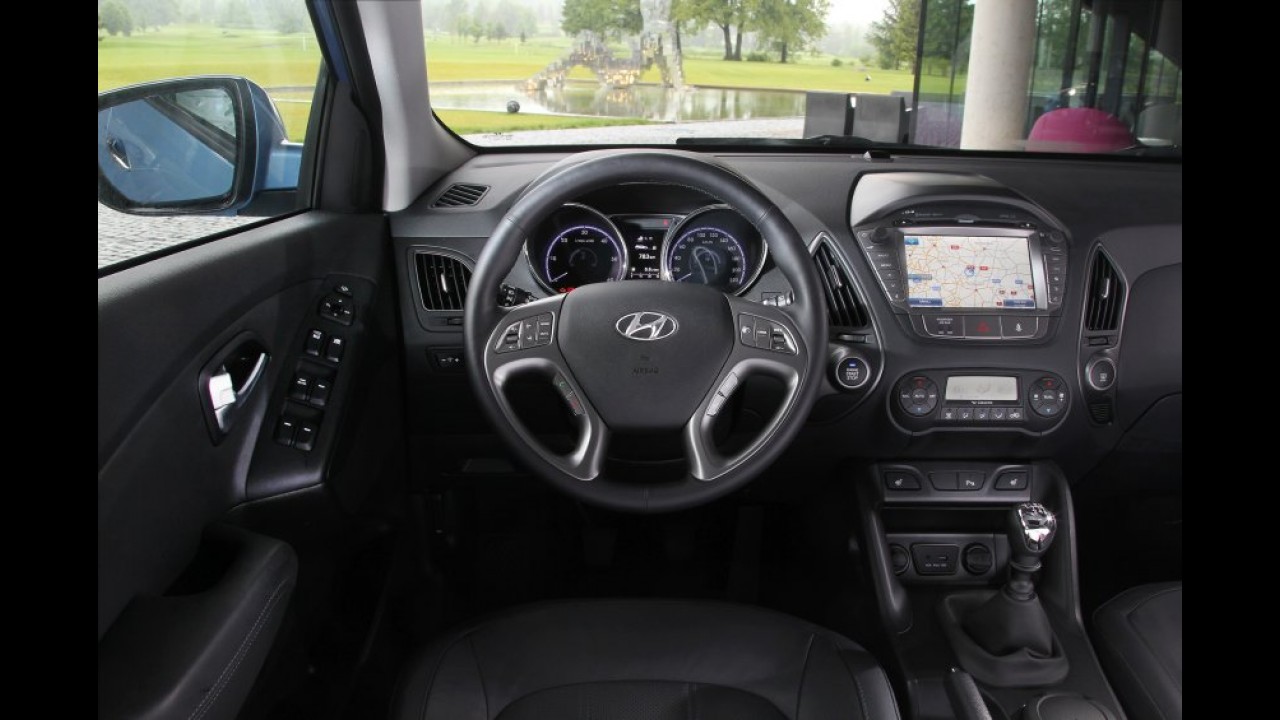 Hyundai ix35 reestilizado chegará ao mercado europeu em setembro