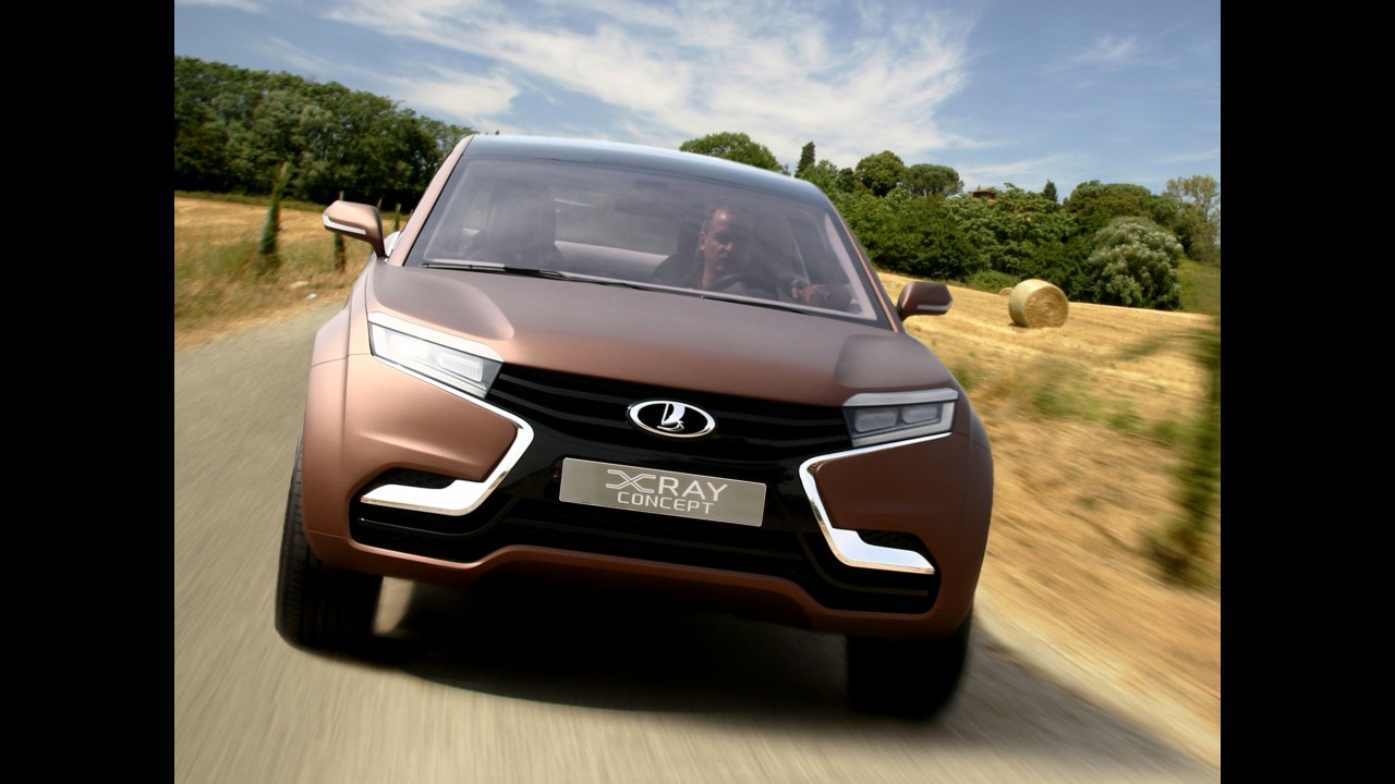 Salão de Moscou: Anfitriã Lada apresenta crossover conceitual XRAY Concept