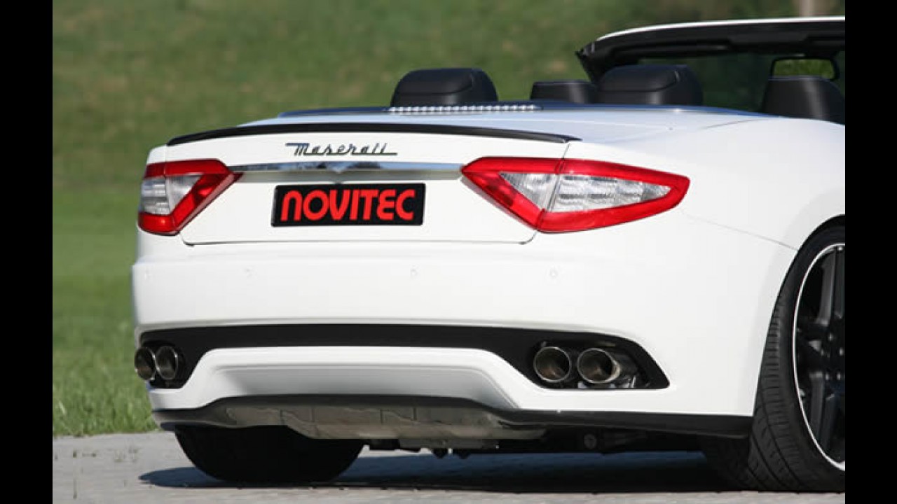 Maserati GranCabrio ganha preparação da Novitec