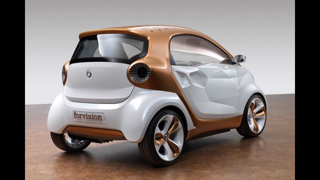 Pré-Frankfurt: Smart Forvision Concept é elétrico que antecipa linhas do próximo ForTwo