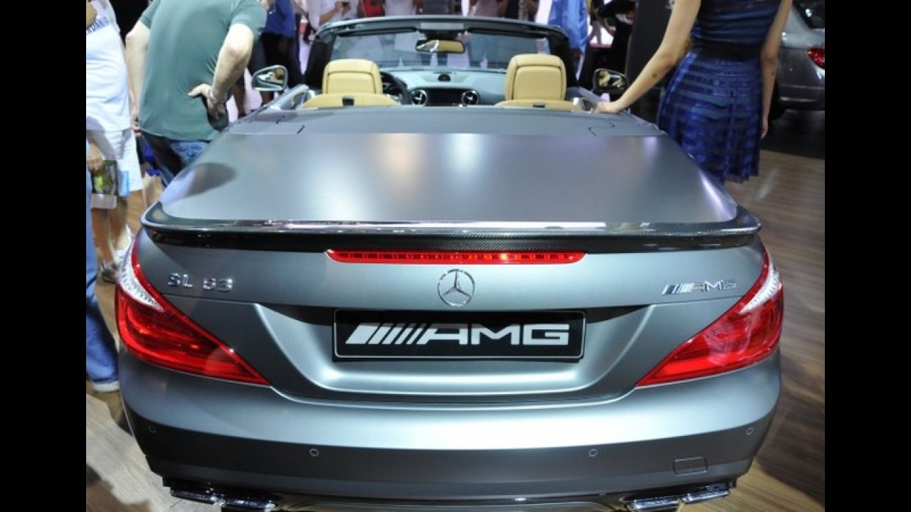 Salão do Automóvel: Mercedes faz lançamento dos novos SL 350 e SL 63 AMG