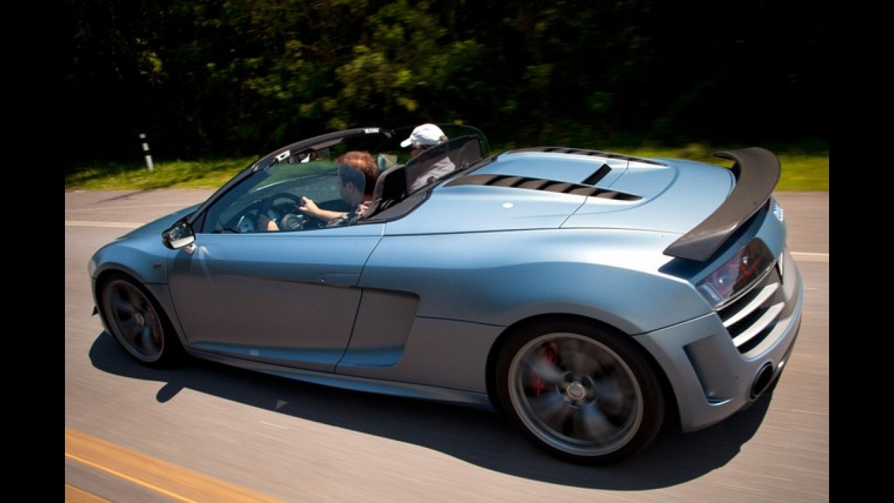 Aceleramos o Audi R8 GT Spyder – e você também vai poder dirigi-lo no Salão!