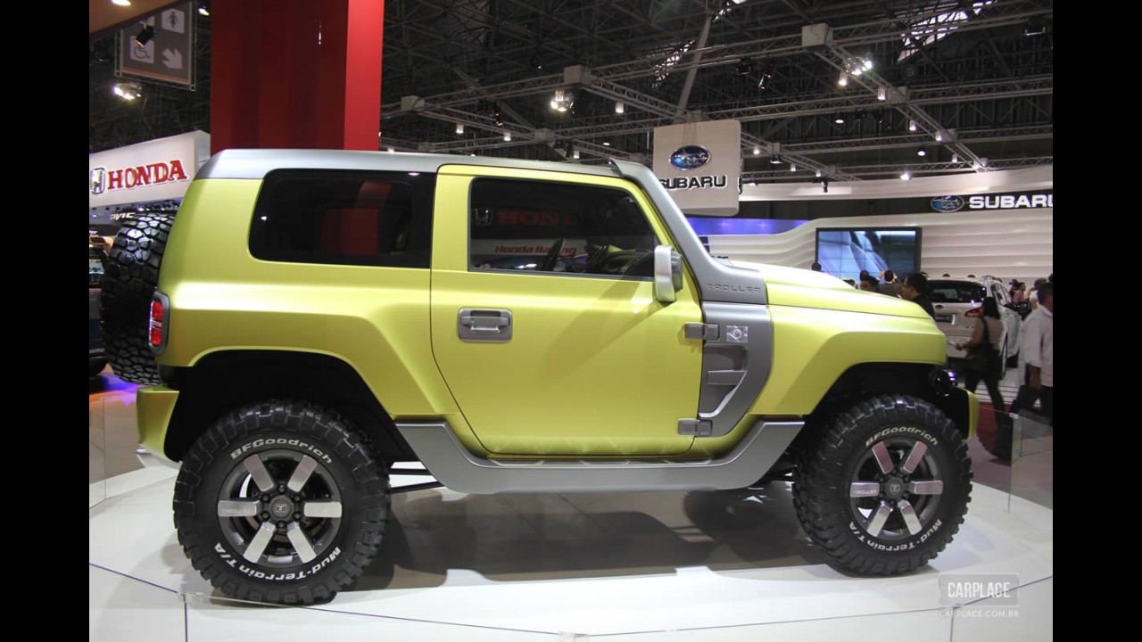 Salão do Automóvel: Troller TR-X é conceito totalmente brasileiro