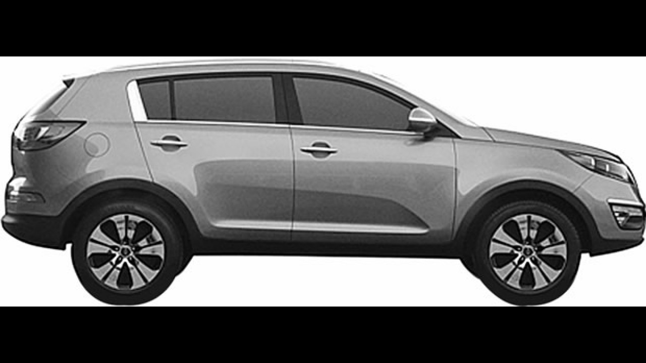 Vazou! Novo Kia Sportage 2011 sem disfarces cai na rede