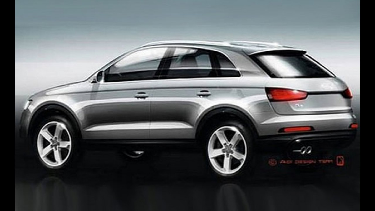 Audi revela desenhos do Q3 – Estreia acontece no Salão de Xangai