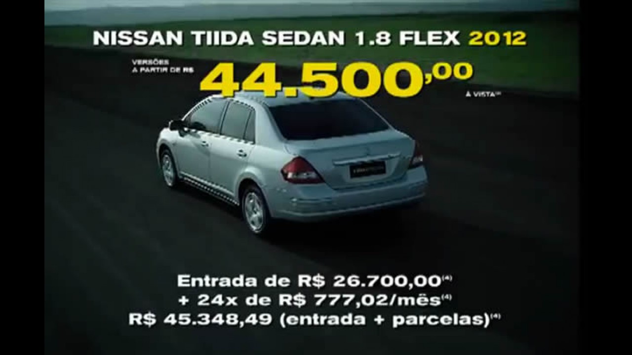 Nissan promove Feirão Nacional com financiamento a juro zero para toda linha 2012