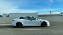 Tesla Model Plaid en Californie