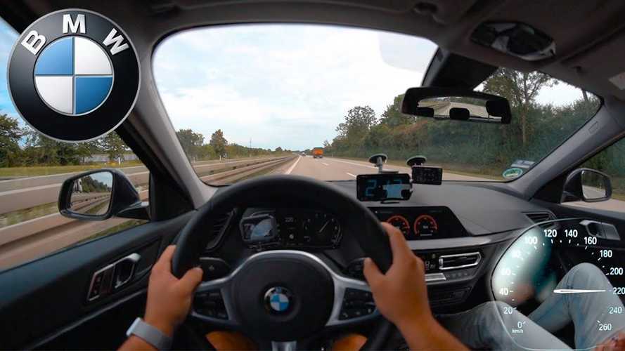 Three-Cylinder BMW 1 Series Hits The Autobahn For Top Speed Run