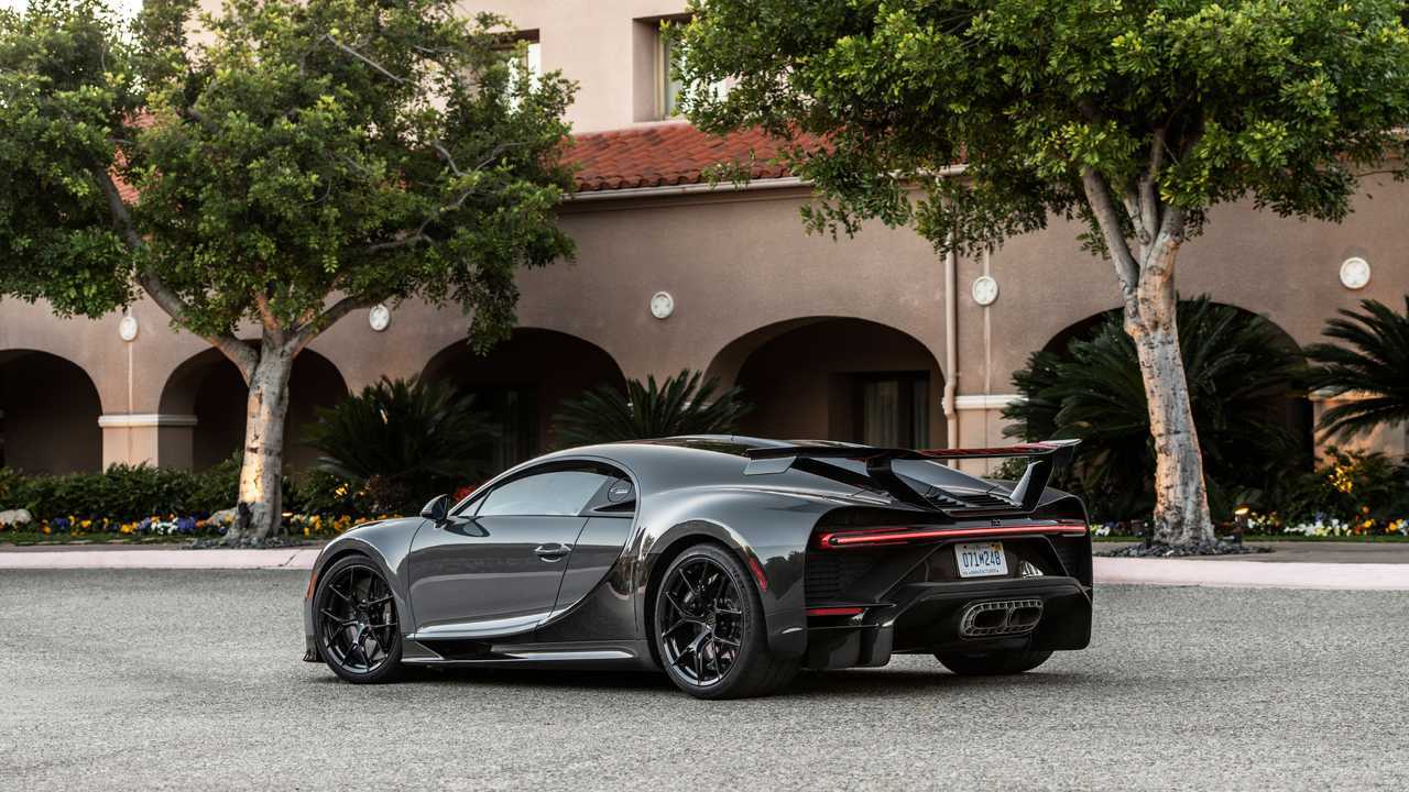 Bugatti Chiron Pur Sport, la prova