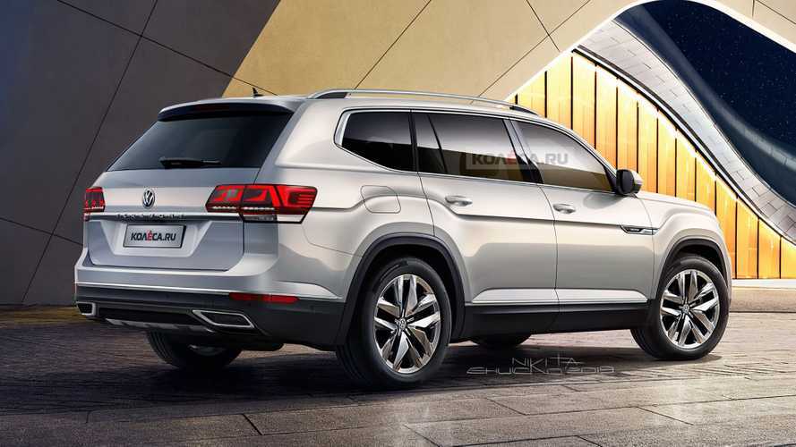 2021 Volkswagen Atlas Rendering