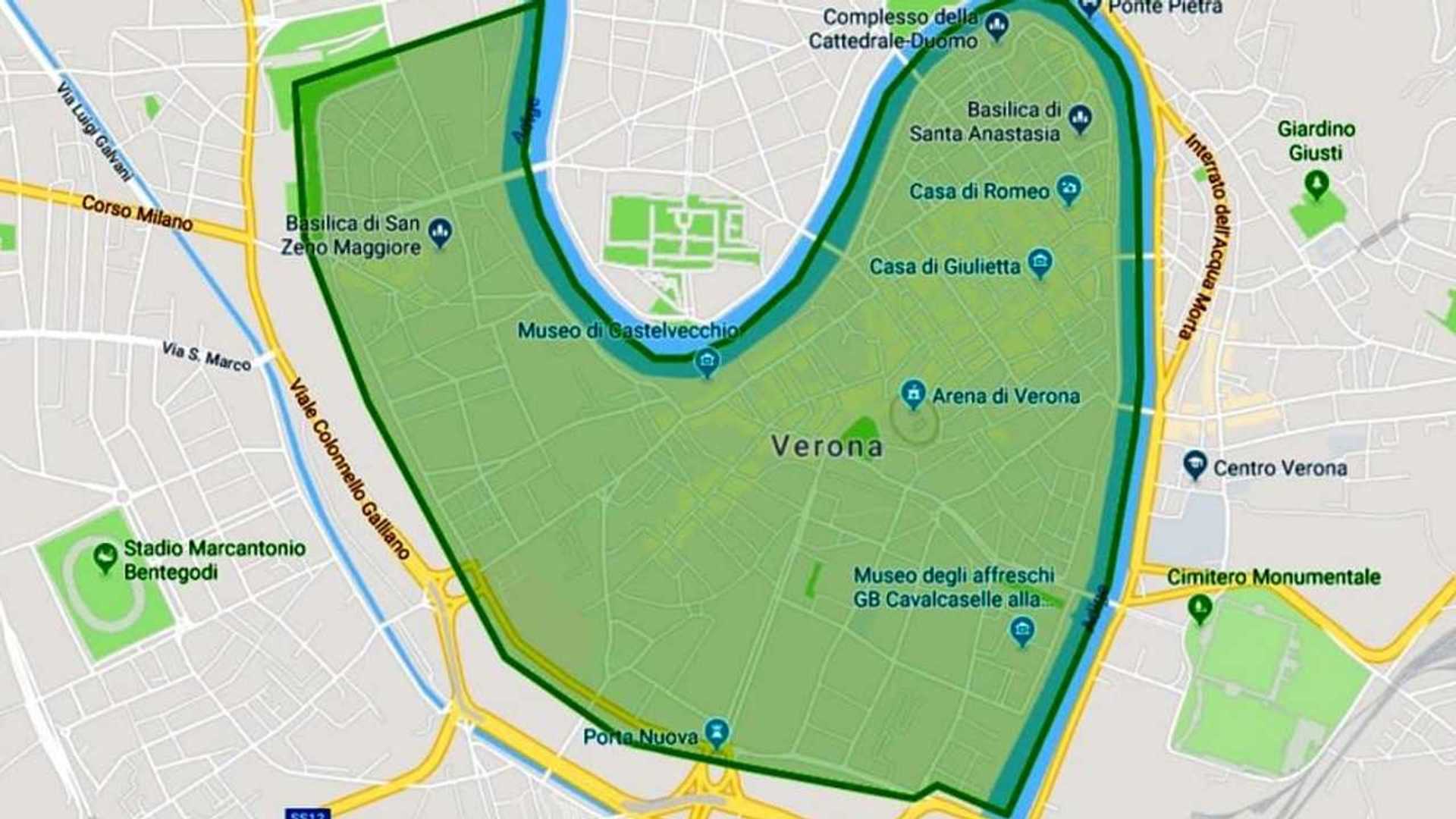 Auto Elettriche A Verona Accesso ZTL Strisce Blu E Altre Agevolazioni