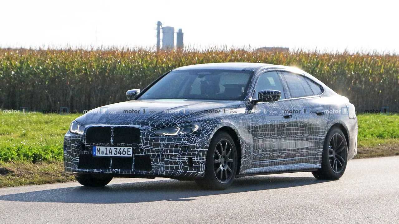 BMW i4 Spy Photos