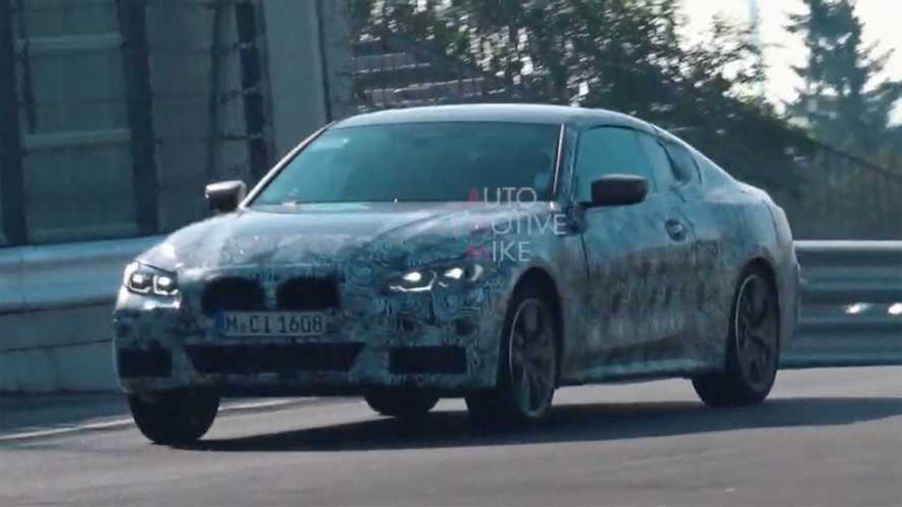 BMW 4 Series Nurburgring Spy Video