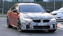 BMW M5 facelift spy photo