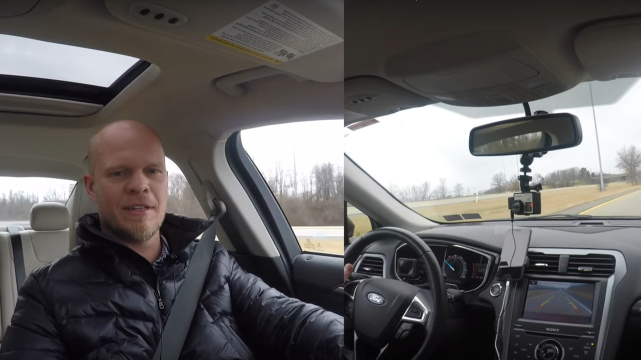 What happens when you shift a modern car into Reverse while driving?
