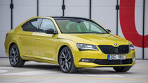 Skoda Superb Sportline with Dragon Skin paint