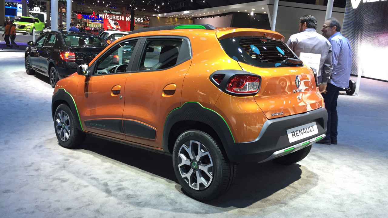 Salão do Automóvel: Renault Kwid aparece em forma de "conceito" e jura que é SUV