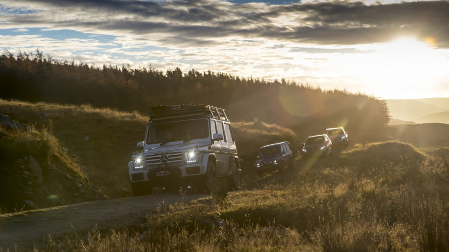Mercedes’in 12 SUV’si kamuya açık yolları kullanmadan Birleşik Krallığı baştan başa geçiyor