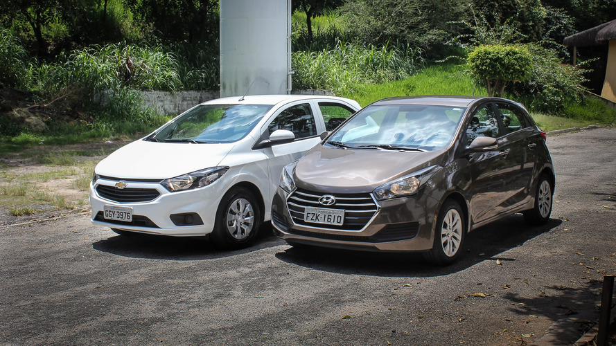 Chevrolet Onix LTZ 2017 x Hyundai HB20 2017