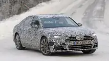 2018 Audi A8 spy photo