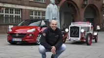 Opel Adam parçaları kullanan Loryc Electric Speedster