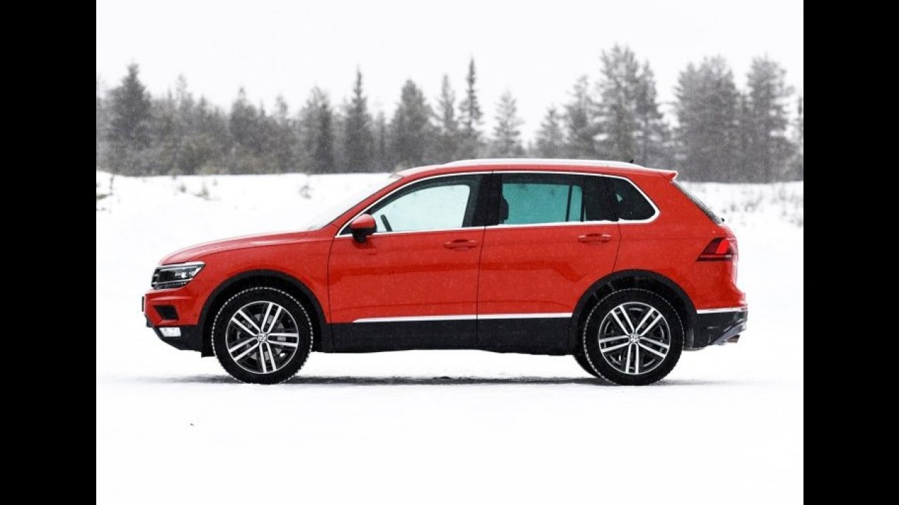 Flagra: Volkswagen Tiguan de 7 lugares é pego sem disfarces pela 1ª vez